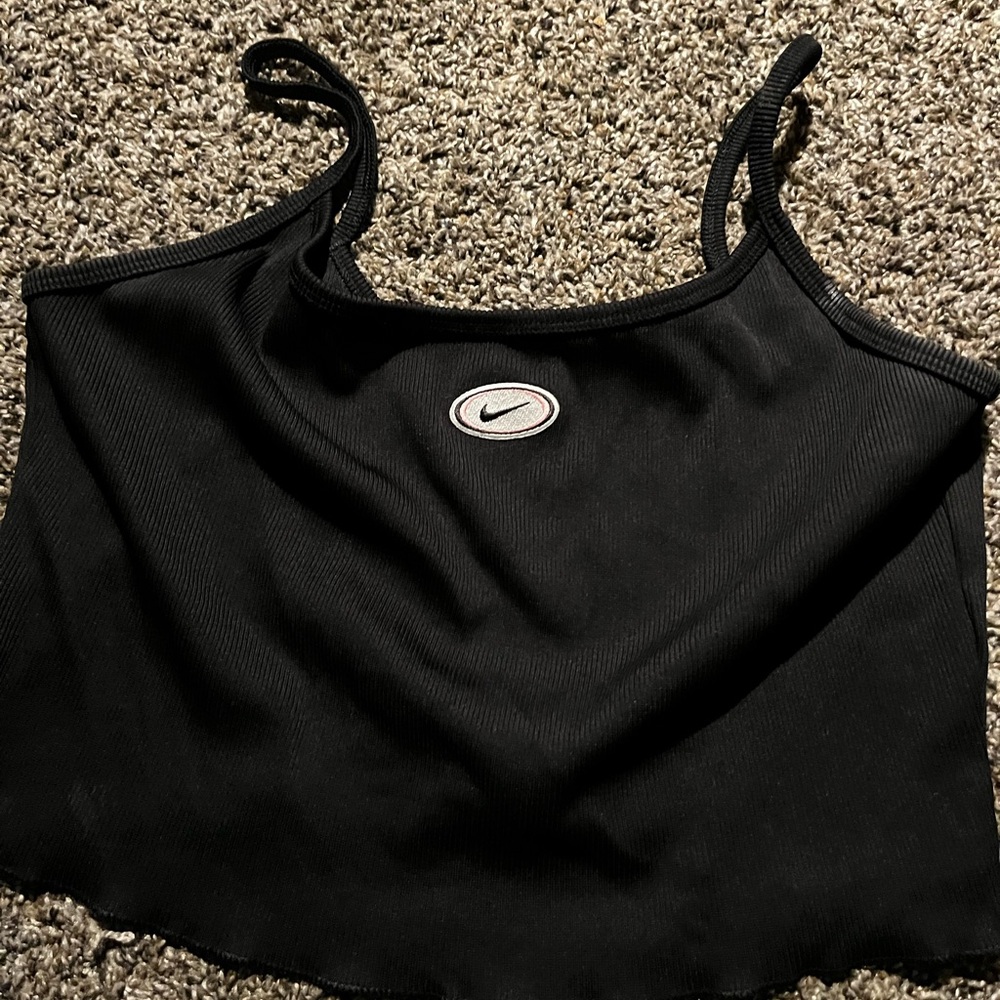 Nike Women's Black Crop Top